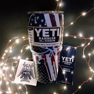 The Stars and Stripes Yeti Tumbler